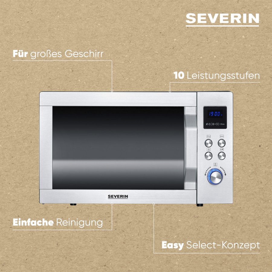 Mikroblgeovnen med Grill Severin 7777        25L #17