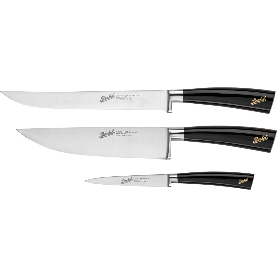 Berkel Elegance Black Glossy Chef-Set 3-pcs. #1