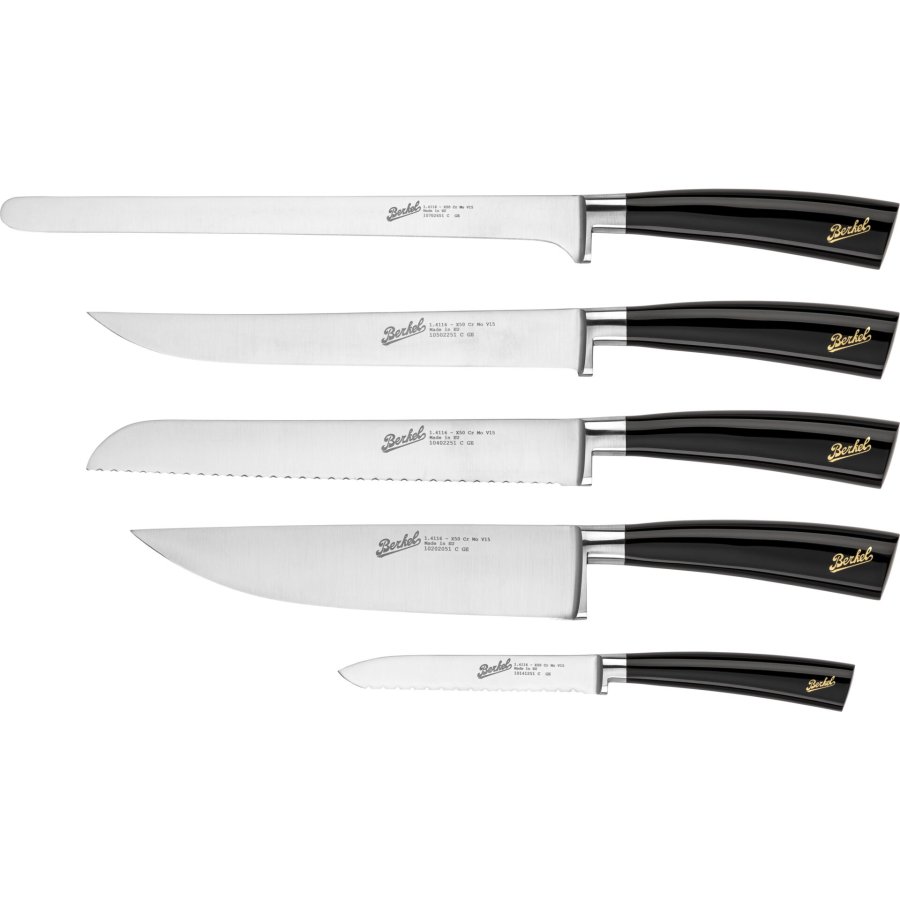 Berkel Elegance Glossy Black Chef-Set 5-pcs. #1