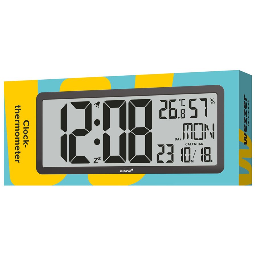 Levenhuk Wezzer Tick H80 Clock Thermometer #4