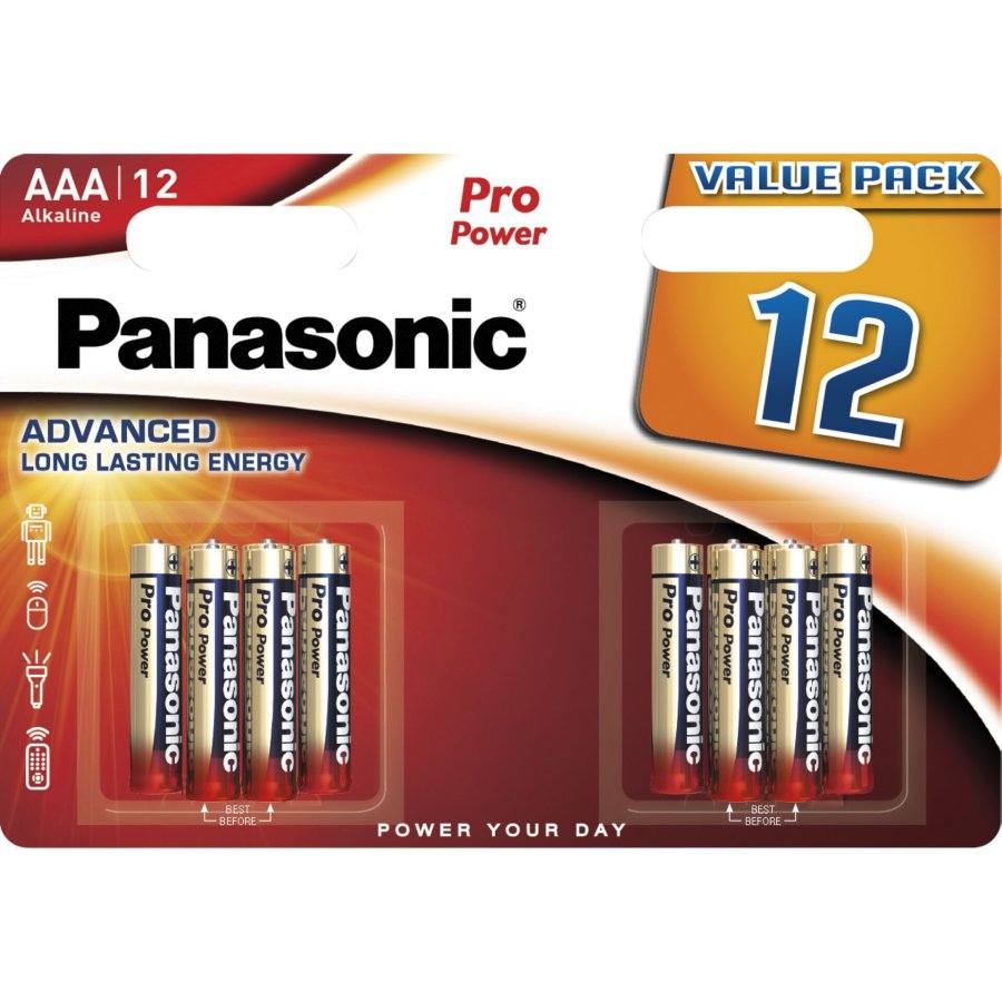 1x12 Panasonic Pro Power LR 03 Micro AAA #1