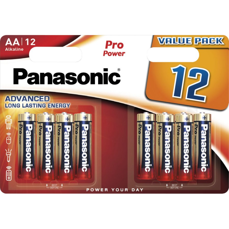 1x12 Panasonic Pro Power LR 6 Mignon AA #1