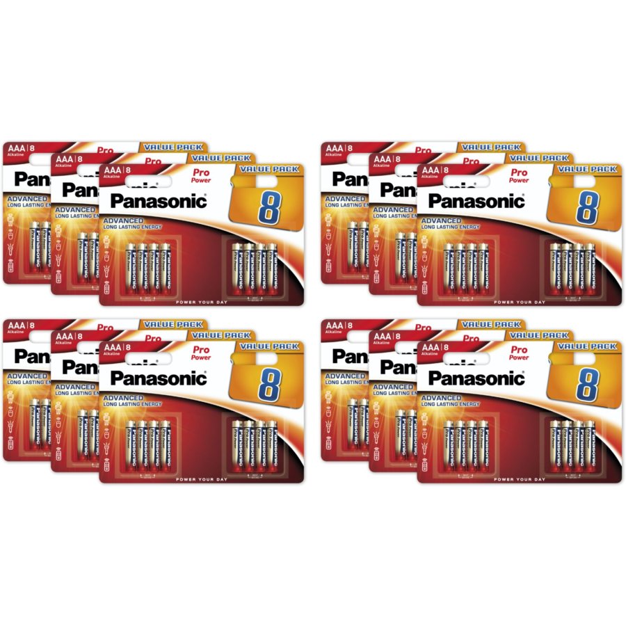 12x8 Panasonic Pro Power LR 03 Micro AAA #1