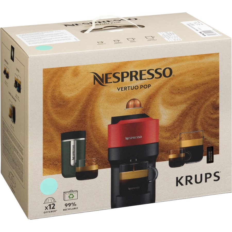 Nespresso XN 9204 Vertuo pop Aqua Mint               by Krups #1