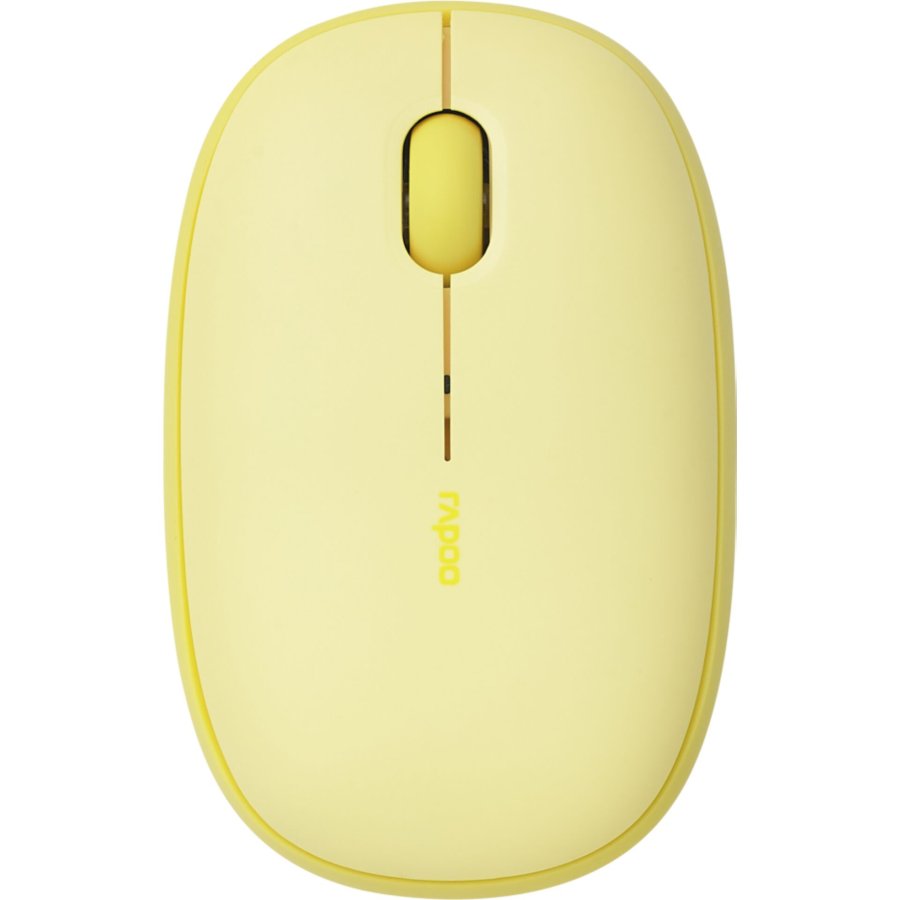 Rapoo M660 Silent yellow Wireless Multi-Mode Mouse #1
