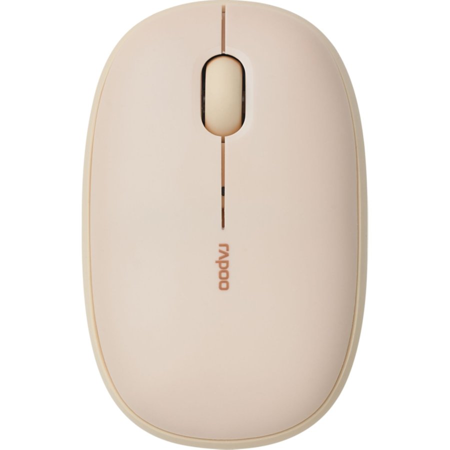 Rapoo M660 Silent Beige Wireless Multi-Mode Mouse #1
