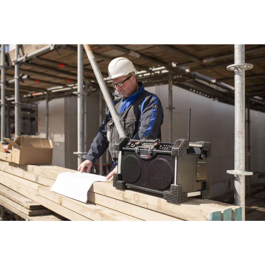PerfectPro ROCKHART 18V Job Site Radio #20