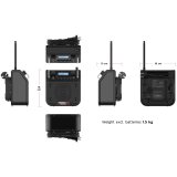 PerfectPro DABPRO 18V Job Site Radio #6