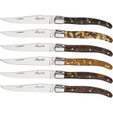 Laguiole Jean Dubost Steak Knife Acrylic 6 pc. #1