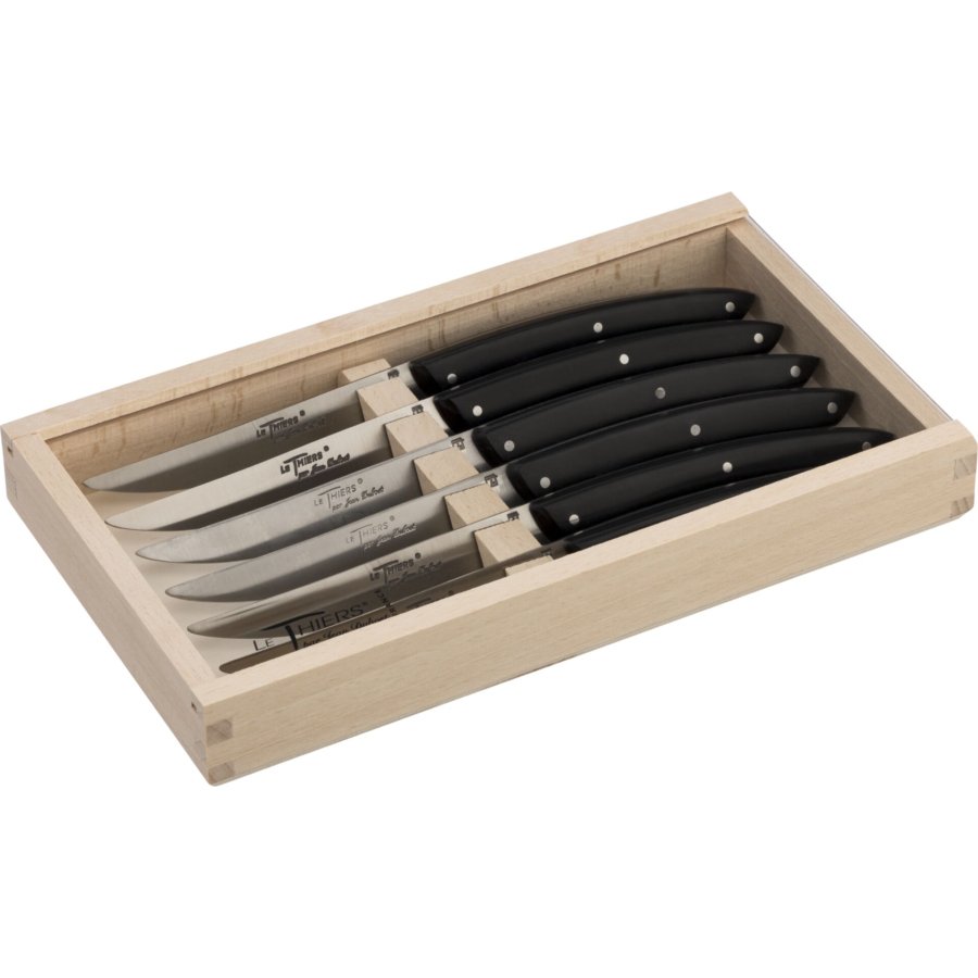 Laguiole Jean Dubost Le Thiers Steak Knives Acrylic 6 pcs. #3