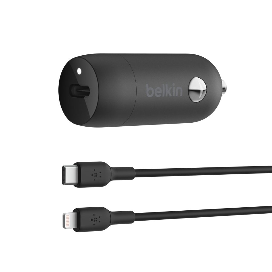 Belkin USB-C Car Charger  30W PD 1m Lightning-Cab.CCA004bt1MBK-B5 #1
