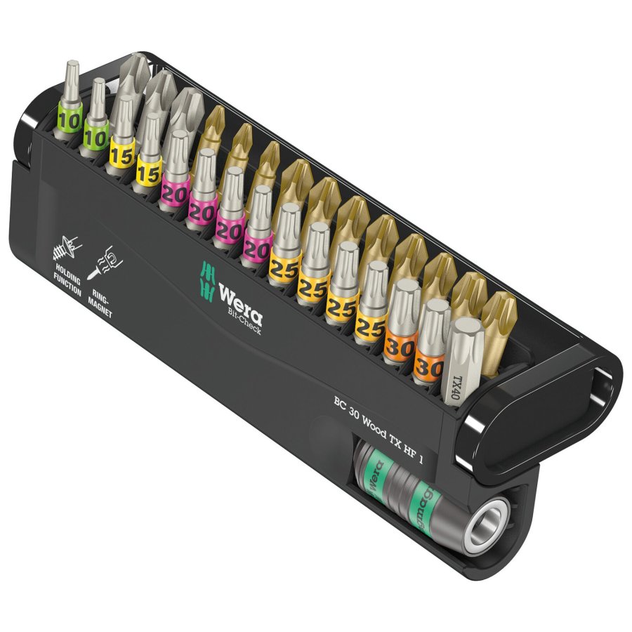 Wera Bit-Check 30 Wood TORX HF 1 #1