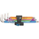 Wera 3950/9 Hex-Plus Multicolour HF Stainless 1 #1