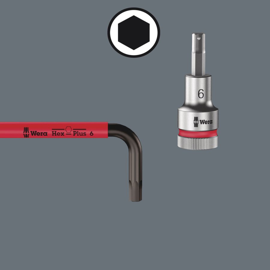 Wera 3950/9 Hex-Plus Multicolour HF Stainless 1 #6