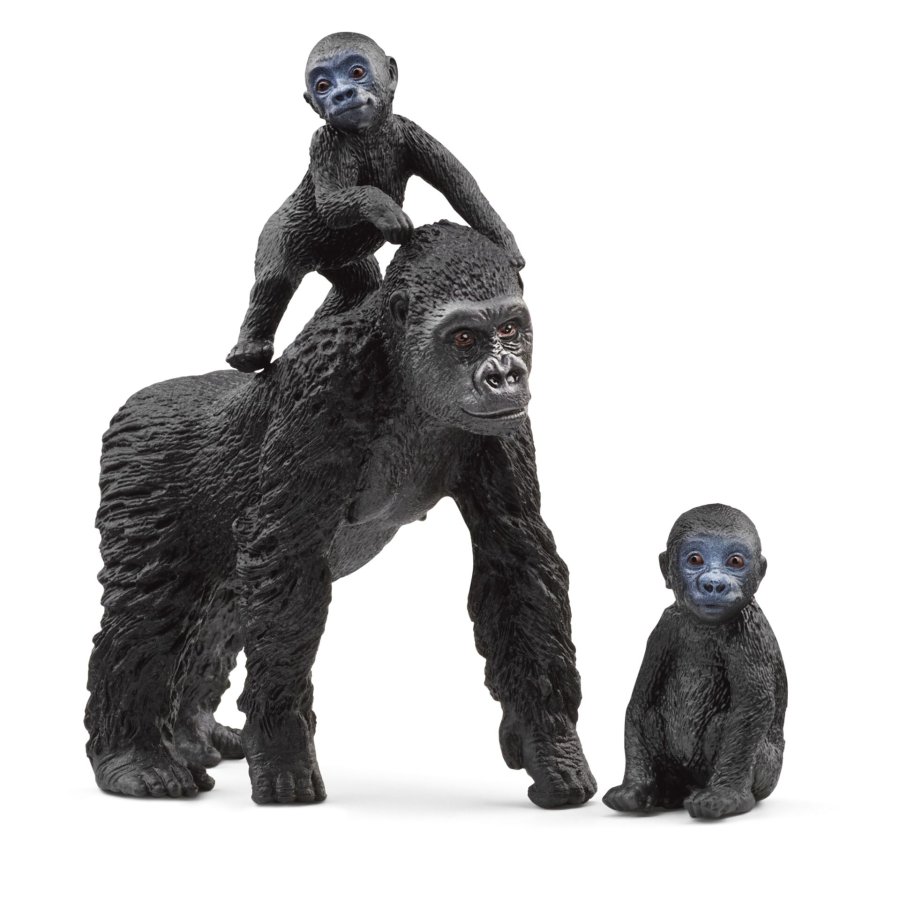 Schleich Wild Life         42601 Lowland Gorilla Family #1