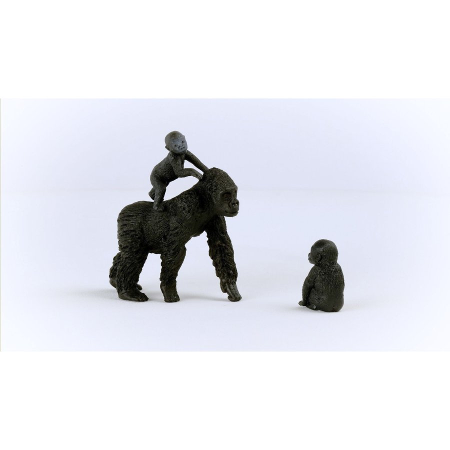 Schleich Wild Life         42601 Lowland Gorilla Family #2