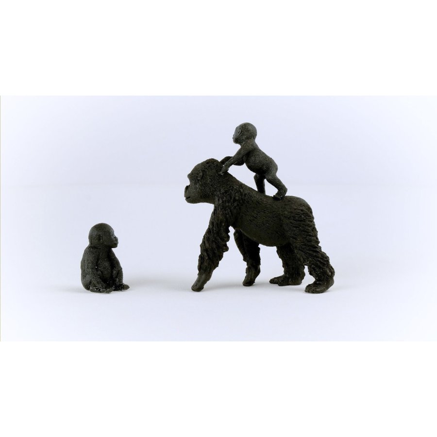 Schleich Wild Life         42601 Lowland Gorilla Family #6