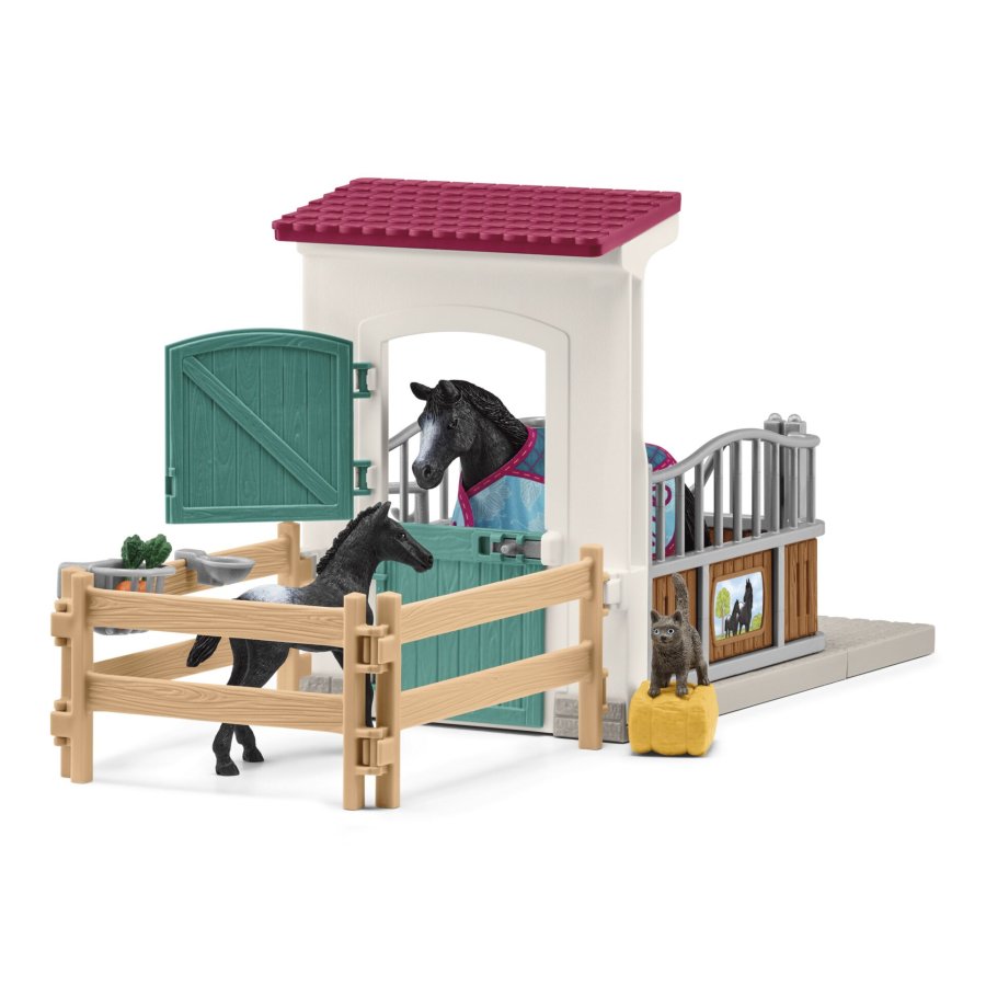 Schleich Horse Club     42611 Horse Box with Mare and Foal #2