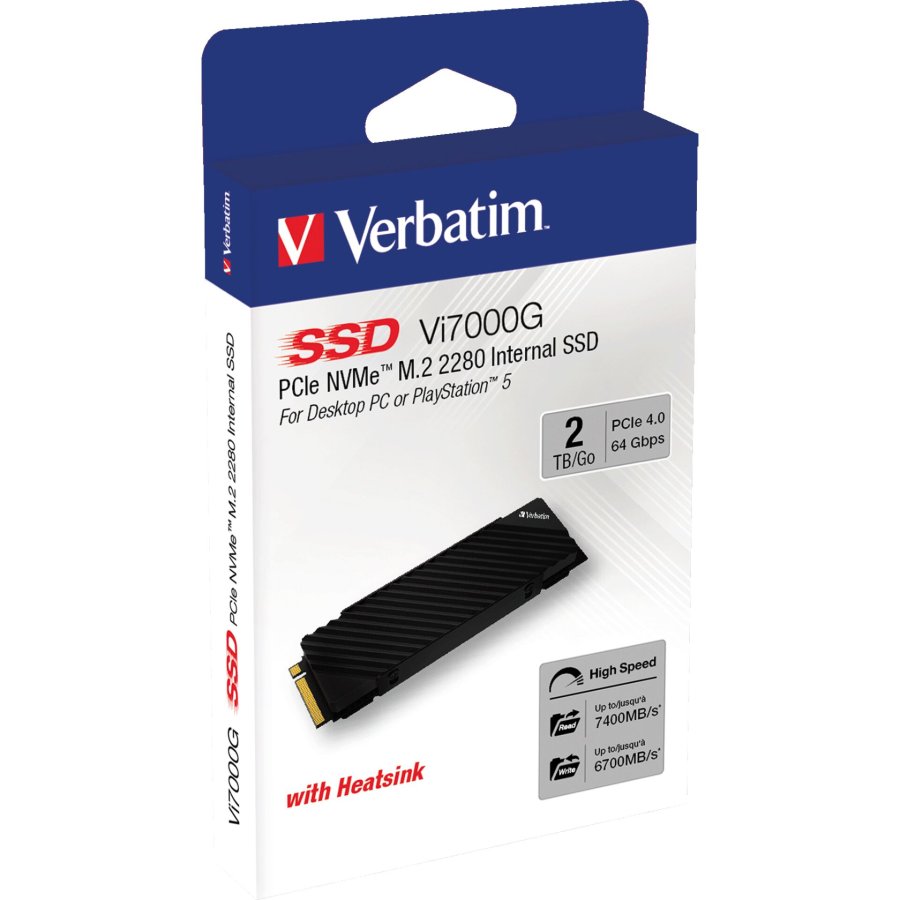 Verbatim Vi7000G M.2 SSD     2TB PCIe NVMe                  49368 #1