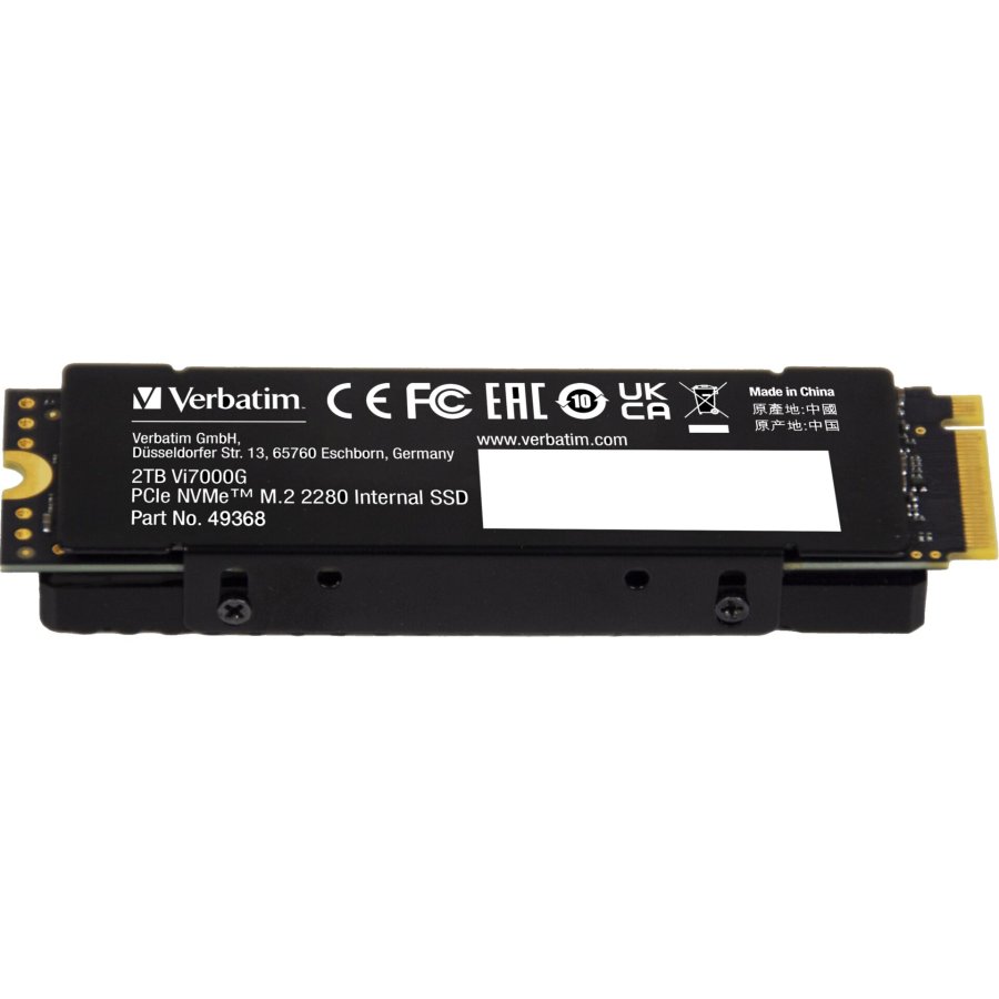 Verbatim Vi7000G M.2 SSD     2TB PCIe NVMe                  49368 #6