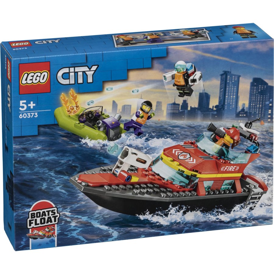 LEGO City 60373 Fire Rescue Boat #1