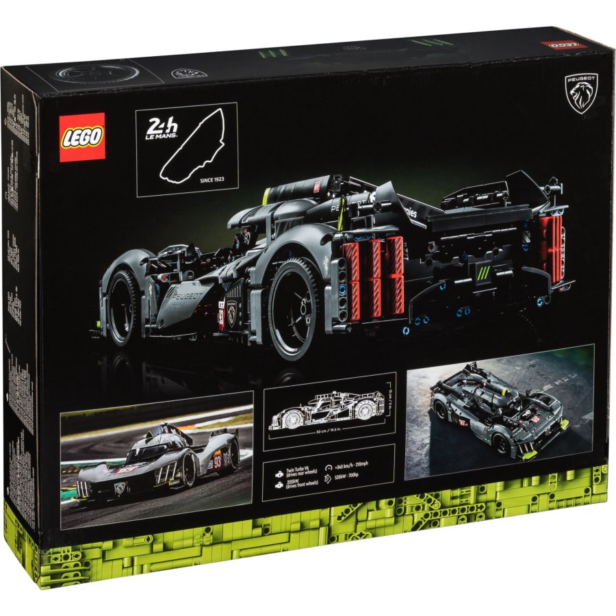 LEGO Technic 42156 PEUGEOT 9X8 24H Le Mans Hypercar #2
