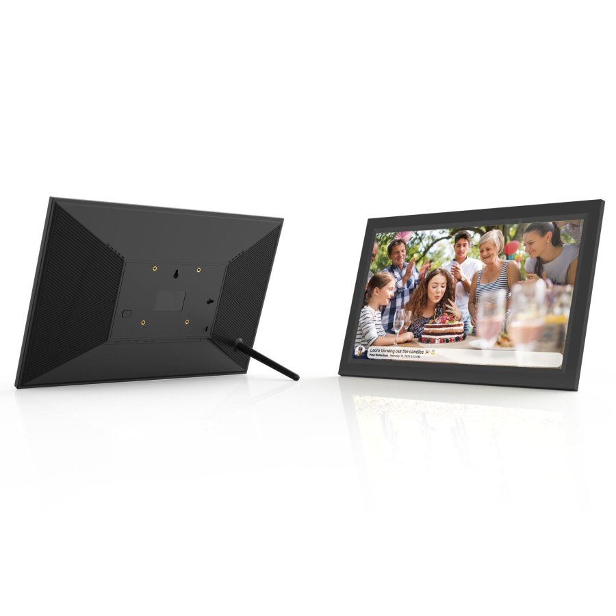 Denver PFF-1503B digital fotoramme Sort 39,6 cm (15.6