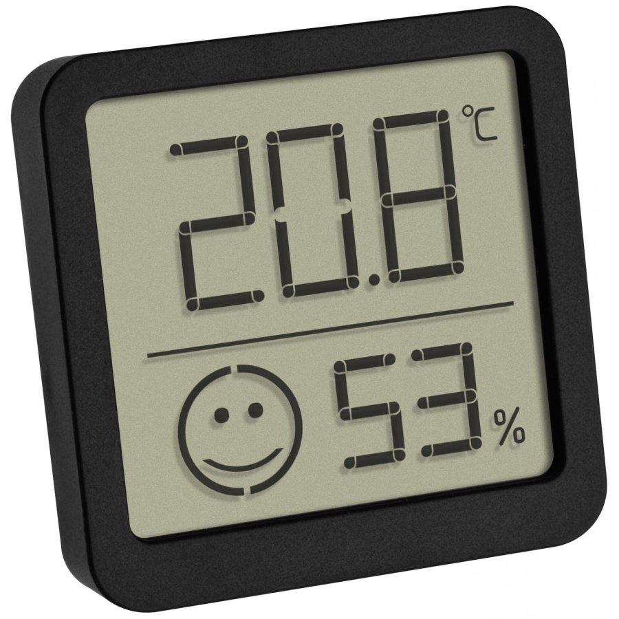 TFA 30.5053.01.02 2er Set black Digital Thermo Hygrometer #3