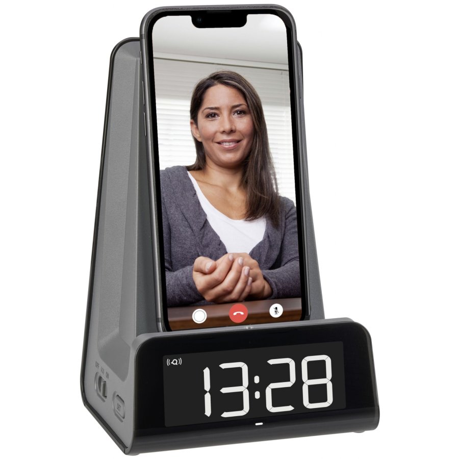 TFA 60.2033.10 ICON Charge Digitalwecker mit Ladestation #5