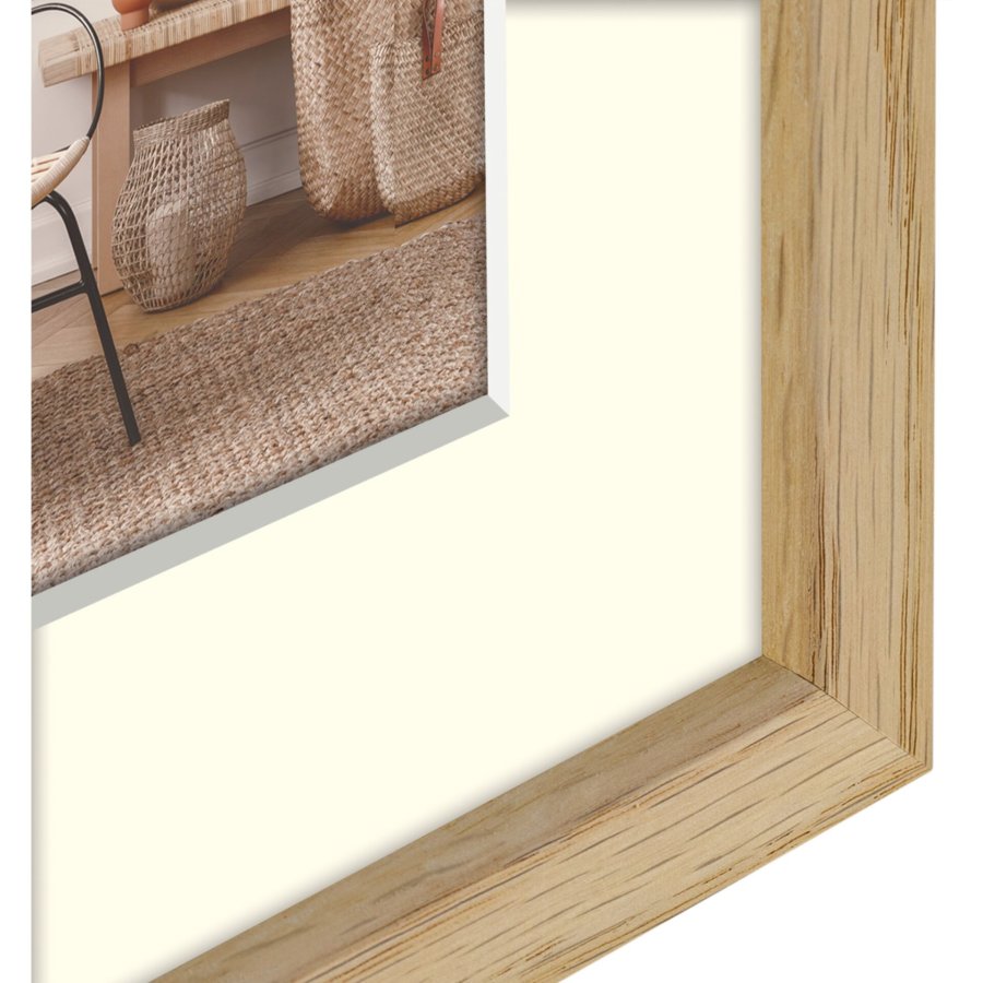 ZEP Malmo natural    15x20/20x30 Wood with Passepartout V4523N #4