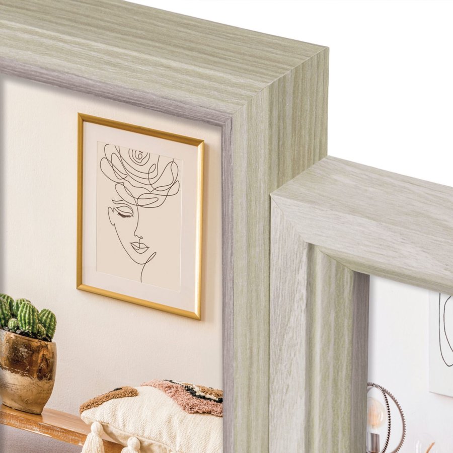 ZEP Zara 6Q              6x10x15 Wood Gallery Frame VZ662 #2