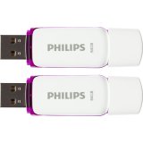 Philips USB 2.0 2-Pack      64GB Snow Edition Magic Purple #1