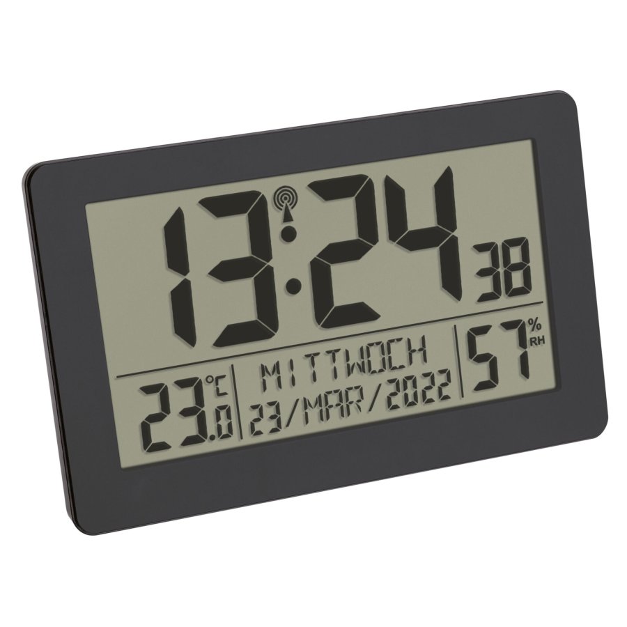 TFA 60.2557.01  Radio controlled clock with room climate #1