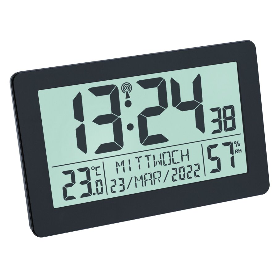 TFA 60.2557.01  Radio controlled clock with room climate #2
