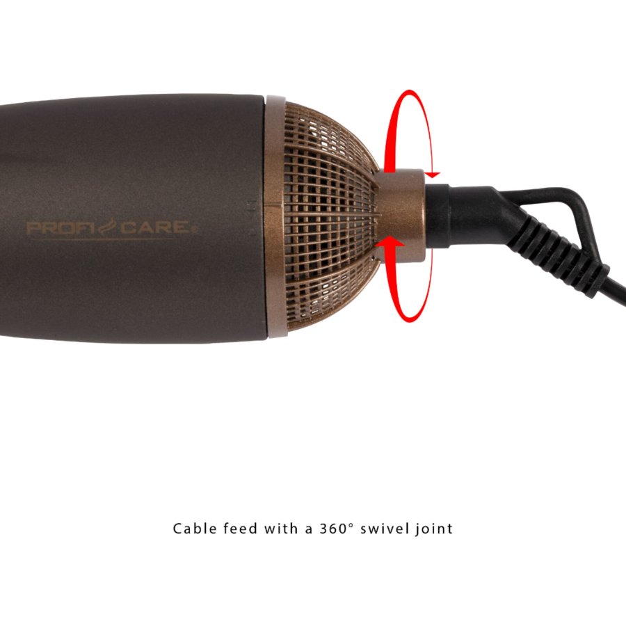 ProfiCare PC-HAS 3011 Varmluftsbrste Varm Bronze, Brun 800 W #6