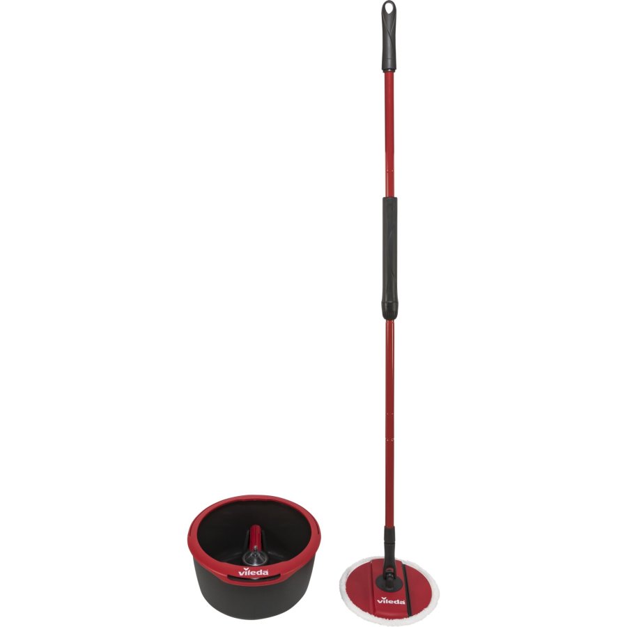 Mop with Bucket Vileda Spin & Clean Roterende polypropylen #1