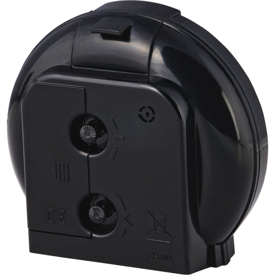 Hama Alarm Clock Classic silent black/white 186335 #2