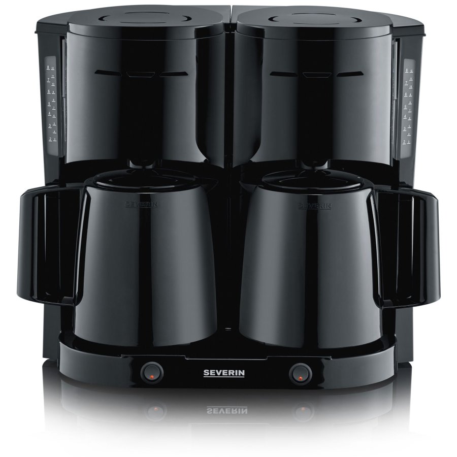 Dubbel Termosbryggare KA9315 1000W Svart #2