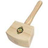Kirschen Carpenter's Mallet hornbeam head, ash handle 105mm #1
