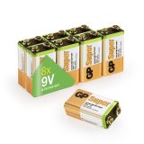 1x8 GP Super Alkaline 9V-Block 6LR61 Bulk Box      030E1604ALB8 #1