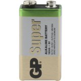 1x8 GP Super Alkaline 9V-Block 6LR61 Bulk Box      030E1604ALB8 #3