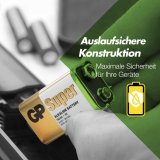 1x8 GP Super Alkaline 9V-Block 6LR61 Bulk Box      030E1604ALB8 #5