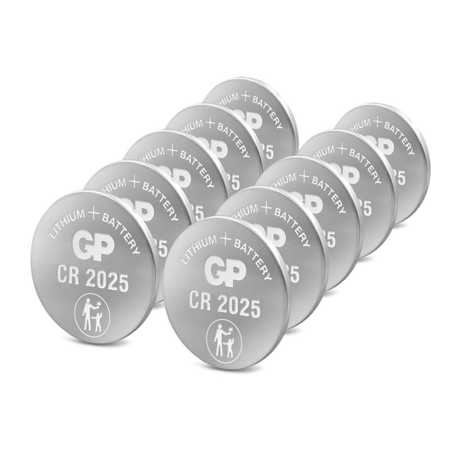 1x10 GP CR 2025 Lithium 3V 10 pcs.             0602025C10 #1