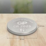 1x10 GP CR 2025 Lithium 3V 10 pcs.             0602025C10 #8
