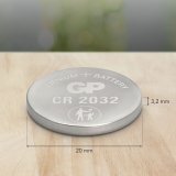 1x20 GP CR 2032 Lithium 3V 20 pcs.             0602032C20 #8