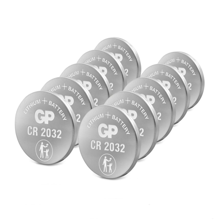 1x10 GP CR 2032 Lithium 3V 0602032C10 #1