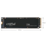 Crucial T700                 4TB PCIe Gen5 NVMe M.2 SSD #8