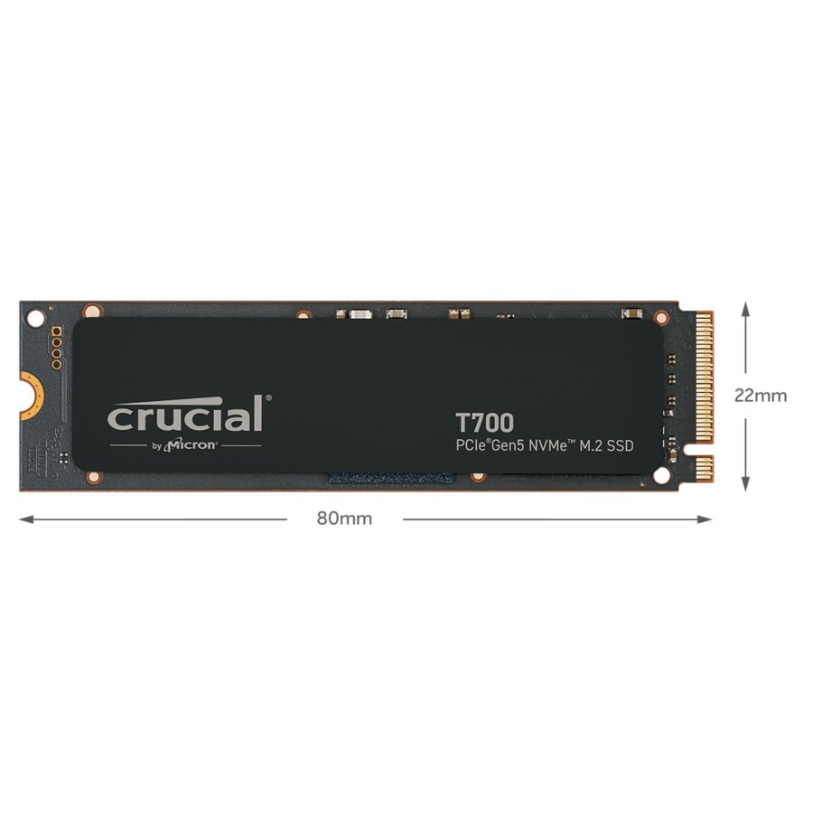Crucial T700                 4TB PCIe Gen5 NVMe M.2 SSD #8