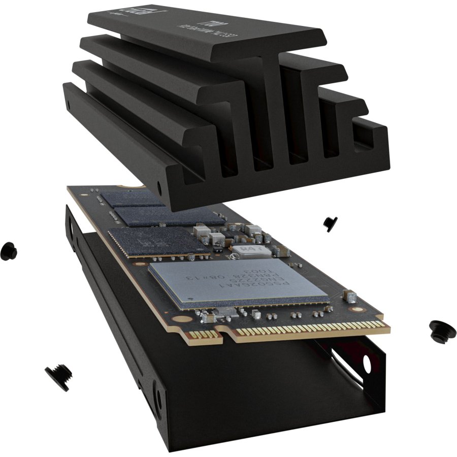 Crucial T700 with heatsink   1TB PCIe Gen5 NVMe M.2 SSD #7