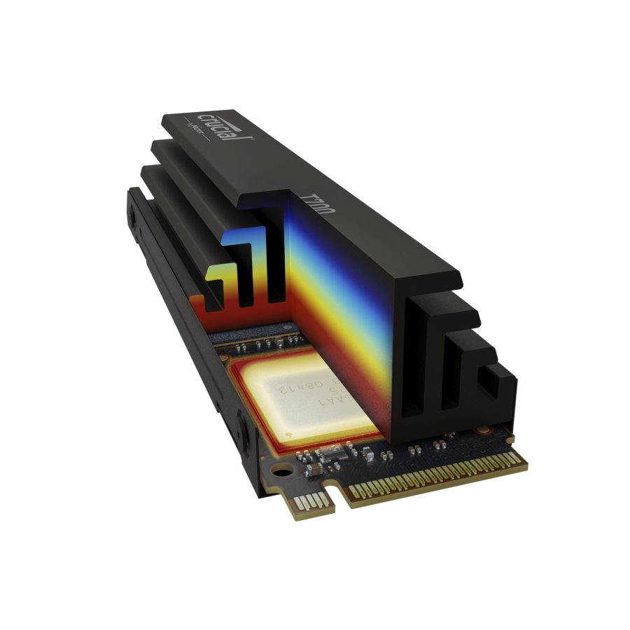 Crucial T700 with heatsink   2TB PCIe Gen5 NVMe M.2 SSD #8